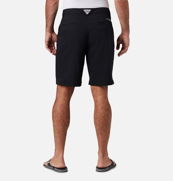 Columbia PFG Tamiami Shorts Black For Men's NZ43187 New Zealand